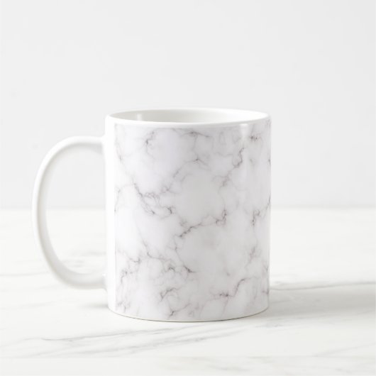 Elegant Marble-stijl Koffiemok (Links)