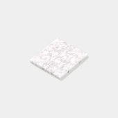Elegant Marble-stijl Post-it® Notes (Schuin)