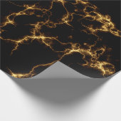 Elegant Marble style3 - Black Gold Cadeaupapier (Hoek)