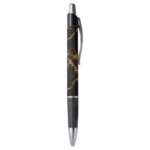Elegant Marble style3 - Black Gold Pen