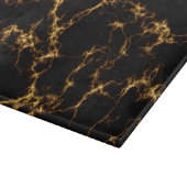 Elegant Marble style3 - Black Gold Snijplank (Hoek)