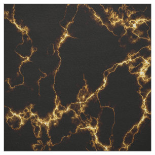 Elegant Marble style3 - Black Gold Stof