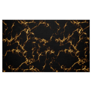 Elegant Marble style3 - Black Gold Stof
