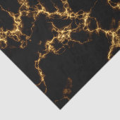 Elegant Marble style3 - Black Gold Tissuepapier (Detail)