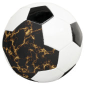 Elegant Marble style3 - Black Gold Voetbal (Drie kwart)