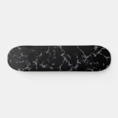 Elegant Marble style4 - Zwart-wit Skateboard (Horizontaal)