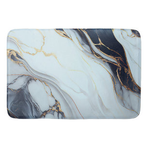Elegant Marble Texture Badmat