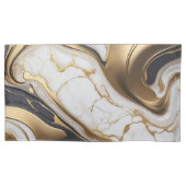 Elegant Marble Texture Kussensloop (Voorkant)