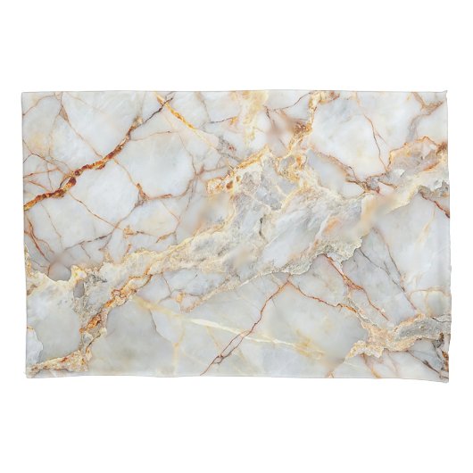Elegant Marble Texture Kussensloop (Voorkant)