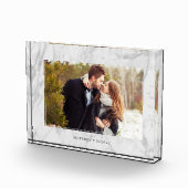 Elegant Marble Texture Lijst Fotoblokken (Rechts)