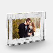 Elegant Marble Texture Lijst Fotoblokken (Links)