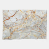 Elegant Marble Texture Theedoek (Horizontaal)