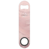 Elégant marbre de parties scintillant rose rose él (Dos)