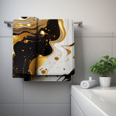 Elégant marbre or luxe glam feminine