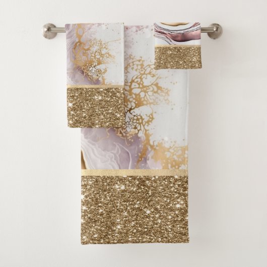 Élégant Marbre Or Rose (En situation)