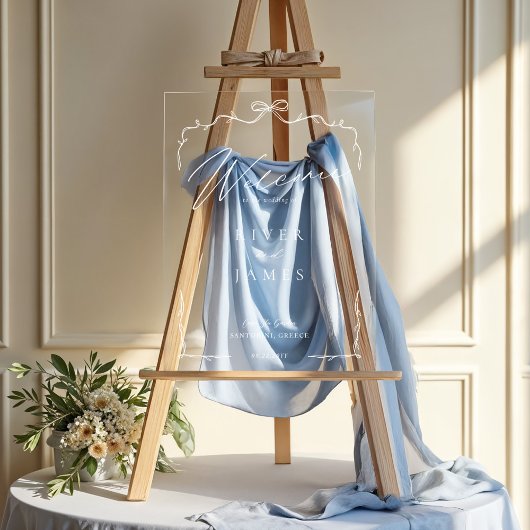 Elégant Mariage à main et à ruban