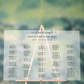 Élégant Mariage Alphabétique Dépoli Siège (Neutre)