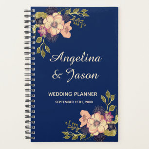 Élégant Mariage Bleu Rustique