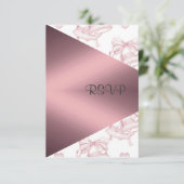 ÉLÉGANT MARIAGE BLUSH BELLS RSVP (Debout devant)