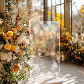 Élégant Mariage botanique d'automne