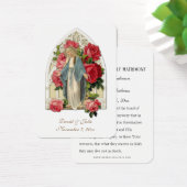 Elégant Mariage catholique Favoriser Virgin Mary C (Bureau)