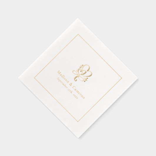 Elégant Mariage Chic Custom Gold (Droite)