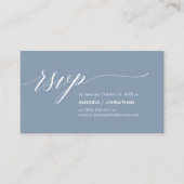 Élégant Mariage classique, Invitation de fête RSVP (Devant)