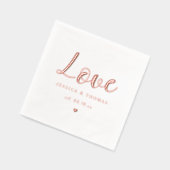 Élégant Mariage d'amour (Gauche)