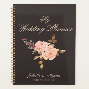 Élégant Mariage de bouquet de rose crème