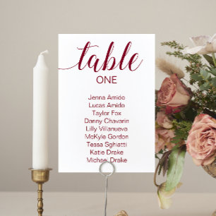 Elégant Mariage de Bourgogne - Cartes graphiques