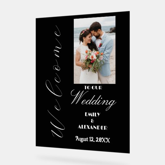 Élégant Mariage de calligraphie (Angle)