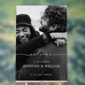 Élégant Mariage de calligraphie blanche Photo de b (Neutre)