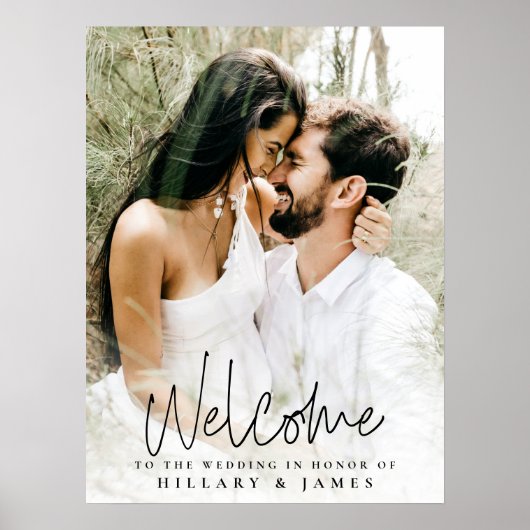 Elégant Mariage de calligraphie Poster Affiche de  (Devant)