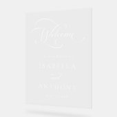 Élégant Mariage de calligraphie Tourbillonnant Bie (Angle)