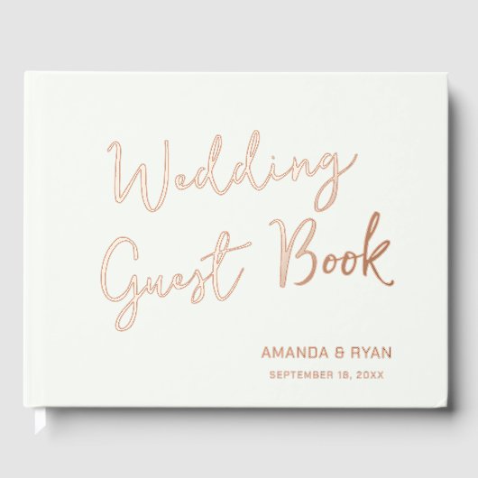 Élégant Mariage de chambre de mariée de script (Recto)