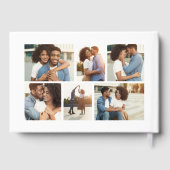 Élégant mariage de feuille de collage photo (Verso)