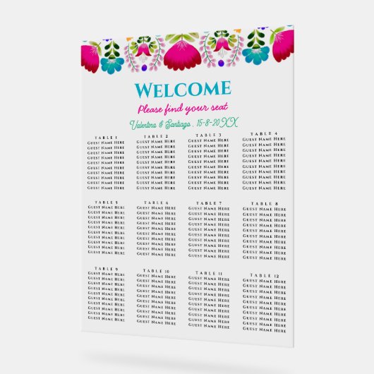 Élégant Mariage de fiesta (Angle)