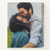 Elégant Mariage de la calligraphie Carnet de plani (Dos)