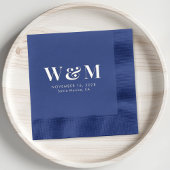 Élégant Mariage de la mariée de chambre Monogramme