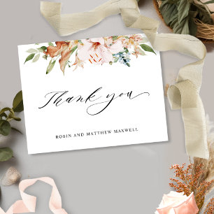 Elégant Mariage de Merci en fleurs de terre