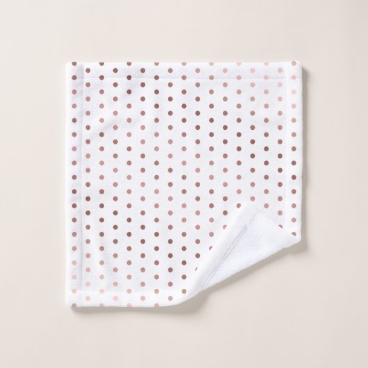 Élégant Mariage de monogramme botanique d'orchidée (Gant de toilette)