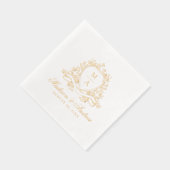 Élégant Mariage de monographie florale (Droite)