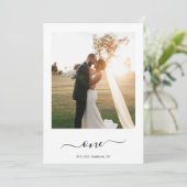 Élégant Mariage de photos florales Numéro de table (Debout devant)