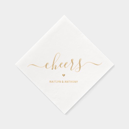 Élégant Mariage de script à la réception (Droite)