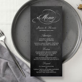 Élégant Mariage de tableau de bord Modèles de menu