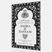 Élégant Mariage des couples de l'arc islamique (Angle)