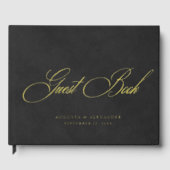 Élégant Mariage d'imitation or & velours noir (Recto)