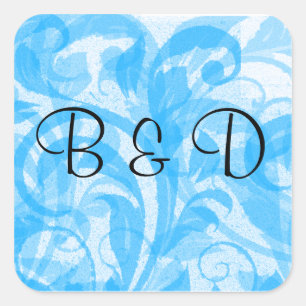 ÉLÉGANT MARIAGE ENVELOPE MODÈLE STICKER STICKER