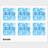 ÉLÉGANT MARIAGE ENVELOPE MODÈLE STICKER STICKER (Feuille)