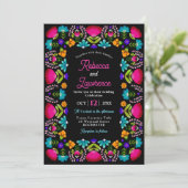 Élégant mariage fiesta Invitations (Debout devant)